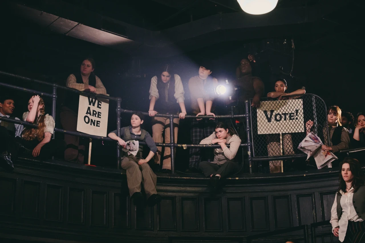 Broadway stars campaign to get out the vote