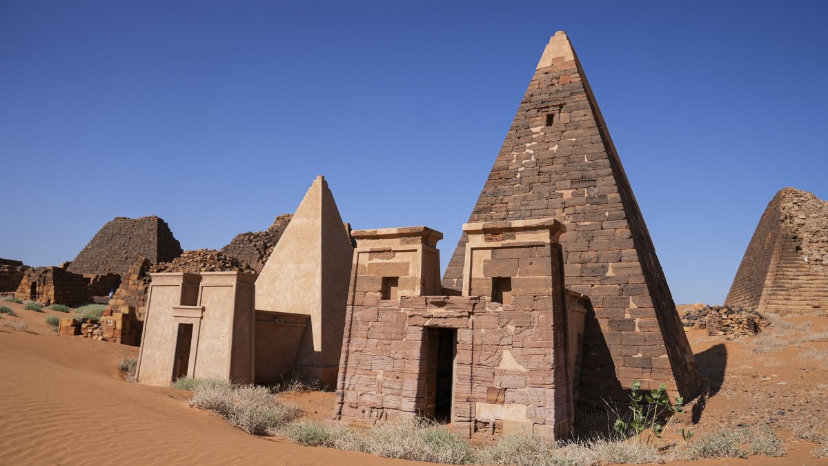 "Resilient Meroe Pyramids Amid Sudan's Conflict: A Historical Beacon of Survival"